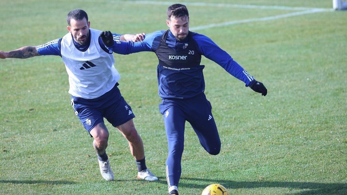 José Arnaiz entrenando. / OSKAR MONTERO