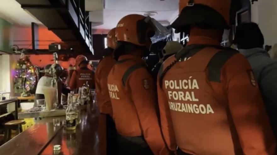 Redada antidroga en un bar de San Jorge en Pamplona