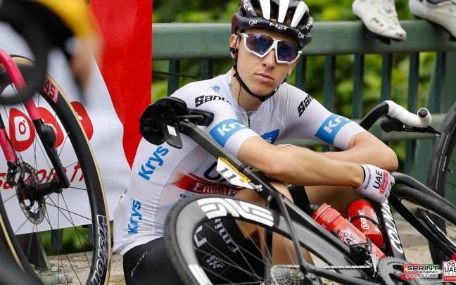 Tadej Pogacar, líder del UAE, durante la pasada edición del Tour de Francia.