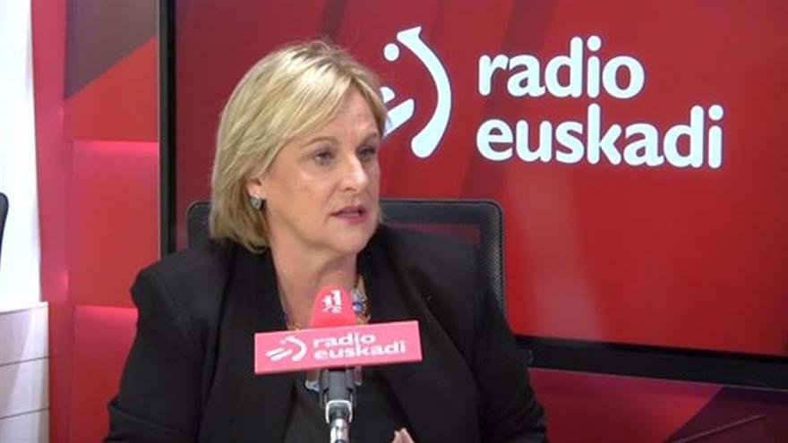 Itxaso Atutxa, durante la entrevista concedida ayer a Radio Euskadi.