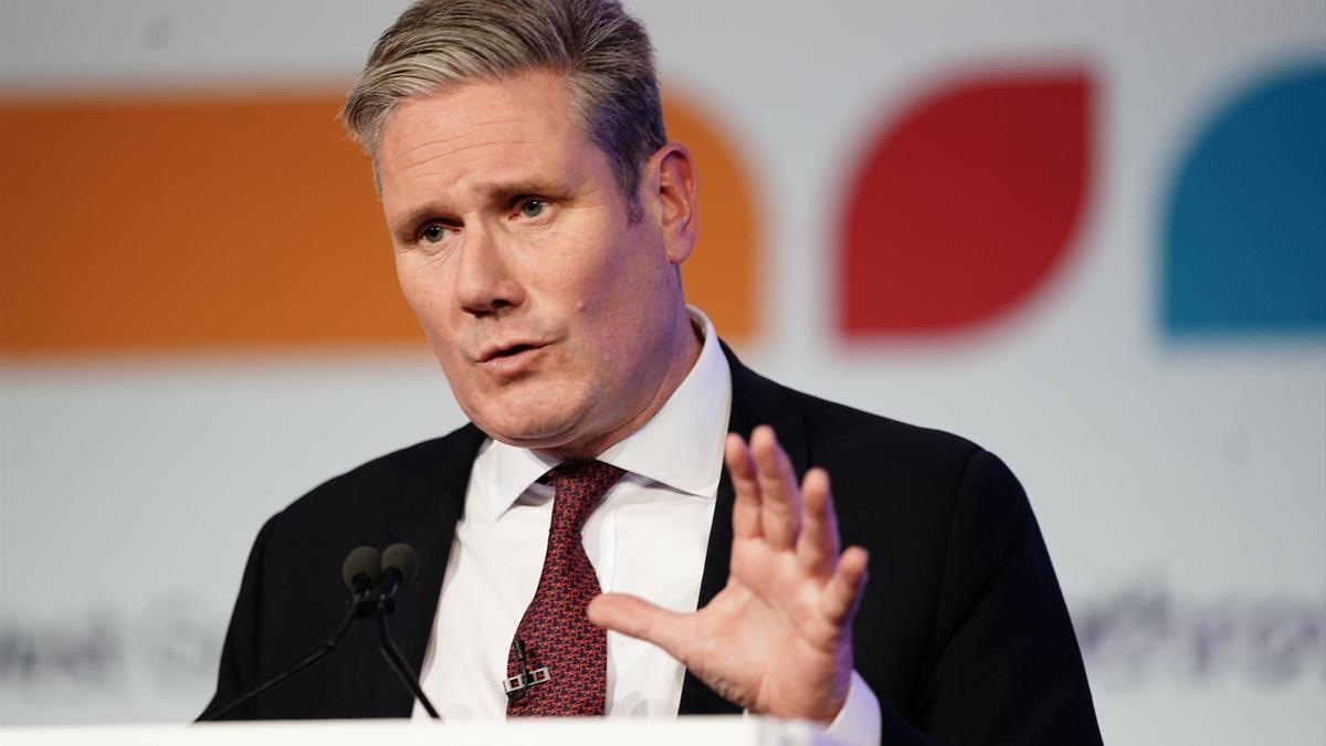 El líder del Partido Laborista británico, Keir Starmer.