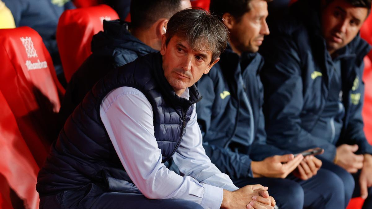 José Rojo 'Pacheta' durante un partido con el Villarreal.