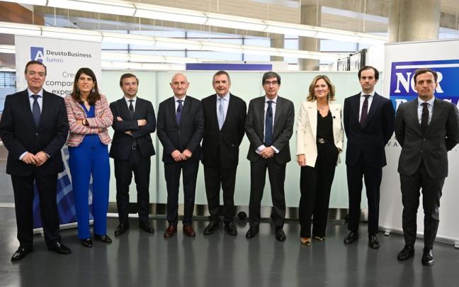 Ponentes, organizadores y colaboradores de las X Jornadas Financieras Deusto Business School. Ponentes, organizadores y colaboradores de las X Jornadas Financieras Deusto Business School.