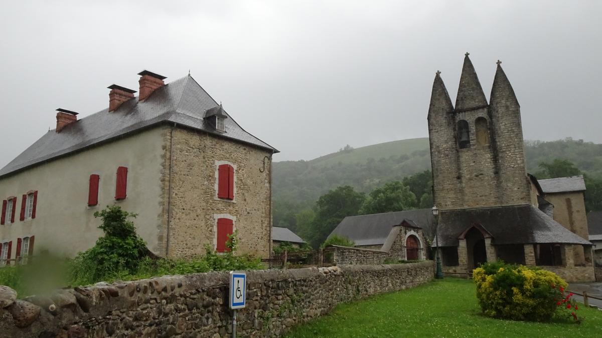 Gotaine Irabarne, bajo la lluvia.