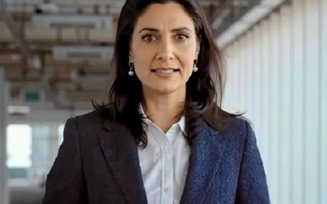 Aisha Gaban, la presentadora virtual de 'Channel 4'.