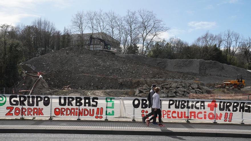 Estado actual de las obras del centro de investigación de Ikerbasque en Donostia