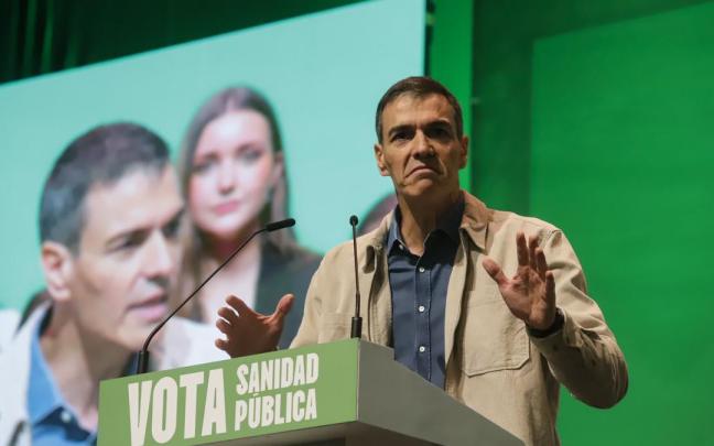 El secretario general del PSOE y presidente del Gobierno español, Pedro Sánchez