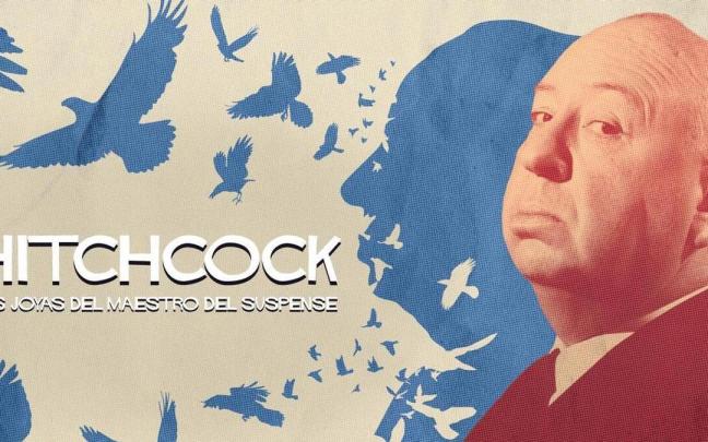 Cartel promocional del canal especial ‘Hitchcock por M+’.