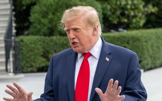 El presidente estadounidense, Donald Trump