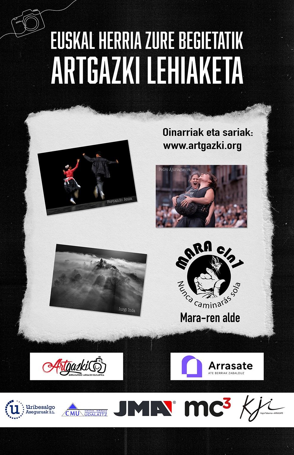 Cartel que anuncia el concurso fotográfico.