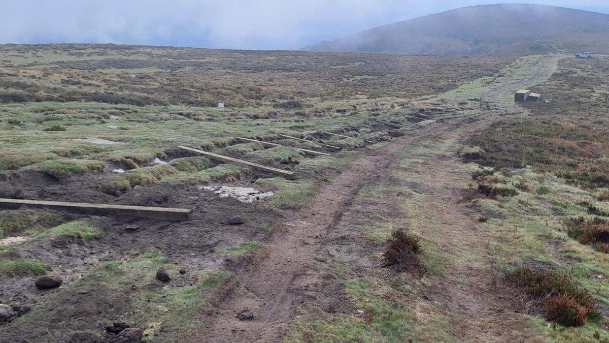 Arabako Aldundiak ingurumena leheneratzeko lanei ekin die Gorbeiarako igoeran higadura geldiarazteko.