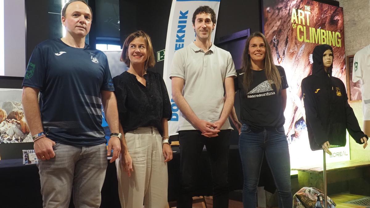 El museo Mendietxe sirvió de marco a la presentación de la gran cita deportiva del próxima fin de semana en Azpeitia
