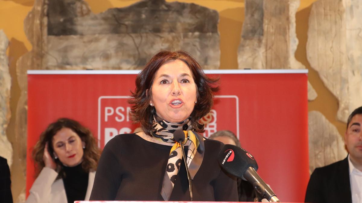 Olga Chueca, candidata de PSN a la alcaldía de Tudela