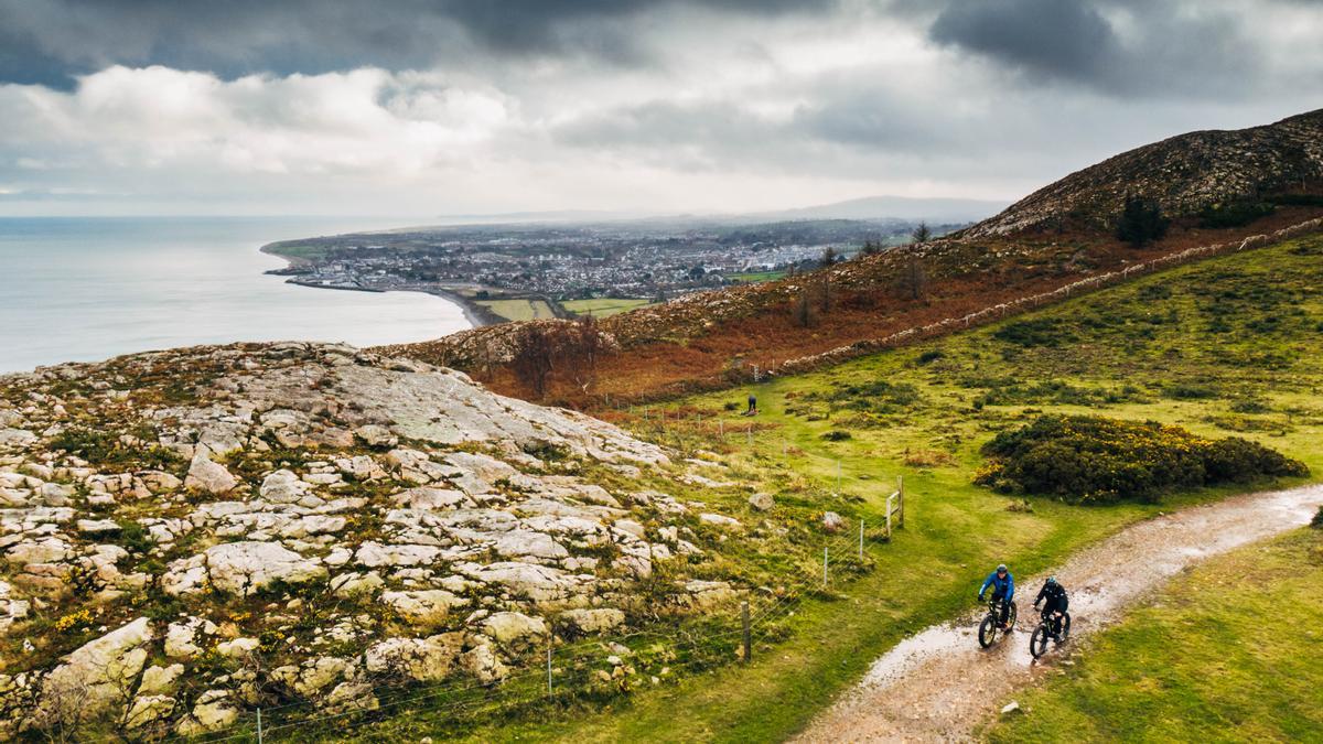 La ciudad de Bray, desde donde sale la ruta Bray Coastal Route hacia Dublín