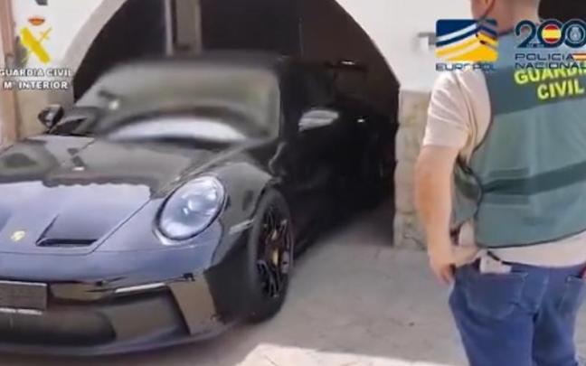 Quince detenidos con 134 coches de alta gama robados en la UE y matriculados en el Estado.