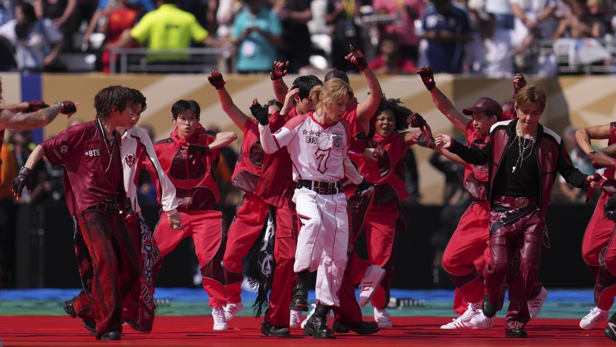 BTS, en la final del Mundial de 2026.