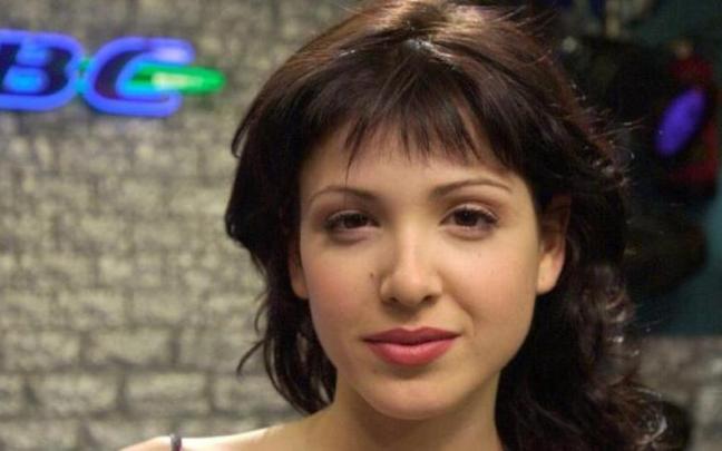 Daniela Costa en 2002 cuando participaba en "Al salir de clase".