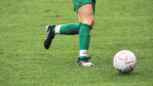 Imagen de archivo de un partido de fútbol.