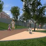 El Ayuntamiento de Bilbao inicia esta semana las obras de recuperación del talud ubicado junto a la Avenida del Ferrocarril,