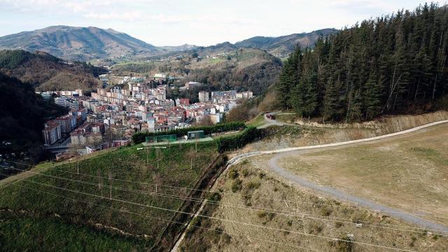 Ermua vista desde Oterre
