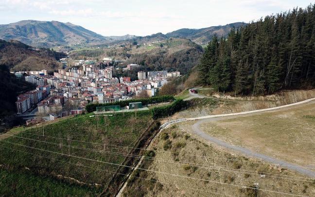 Ermua vista desde Oterre