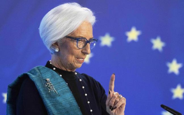 La presidenta del BCE, Christine Lagarde.