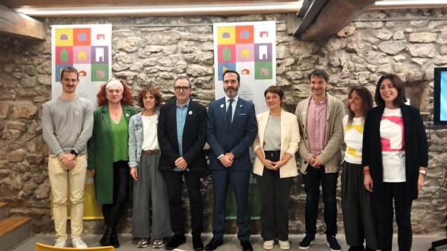 Participantes en la presentación del proyecto.