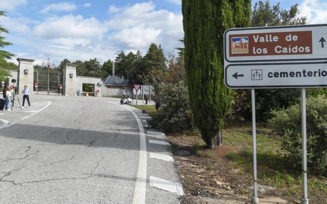 Acceso al Valle de los caídos. Acceso al Valle de los caídos.