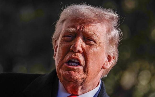 Donald Trump en una foto de archivo