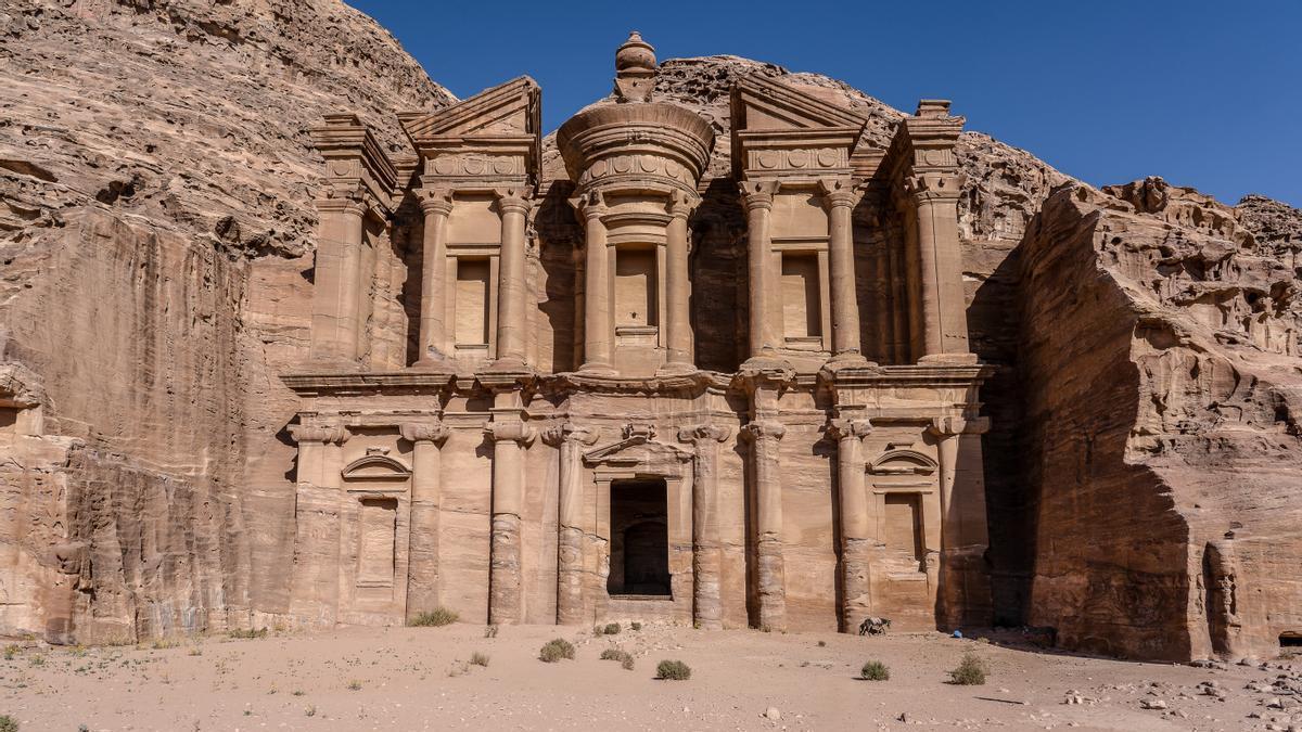 El yacimiento arqueológico de Petra.