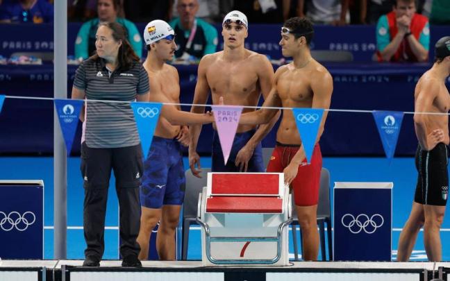 Hugo González, Carles Coll, Mario Mollá y Sergio de Celis