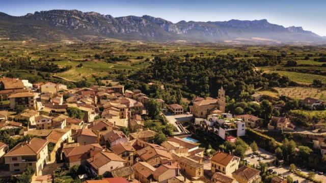 Panorámica del municipio de Villabuena de Álava - Eskuernaga en Rioja Alavesa