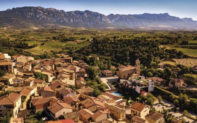 Panorámica del municipio de Villabuena de Álava - Eskuernaga en Rioja Alavesa