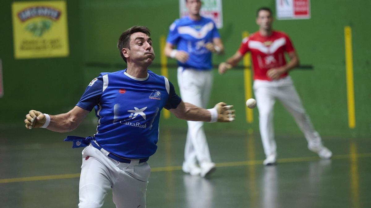 En imágenes: Peio Etxeberria y Mariezkurrena II vencen a Ezkurdia y Albisu en Larraintzar en la segunda jornada del Masters CaixaBank.