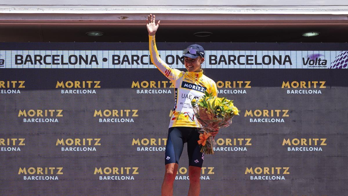 Paula Blasi, campeona de la Volta a Catalunya femenina.