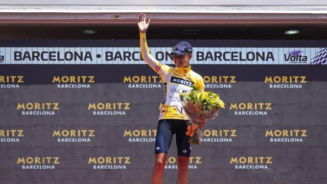 Paula Blasi, campeona de la Volta a Catalunya femenina.