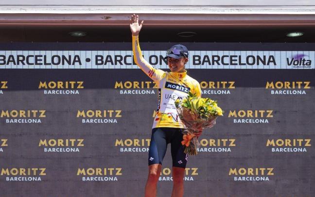Paula Blasi, campeona de la Volta a Catalunya femenina.