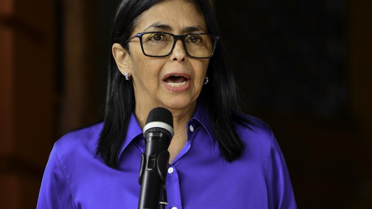 Delcy Rodríguez.