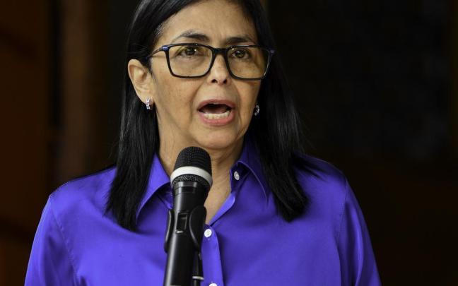 Delcy Rodríguez.