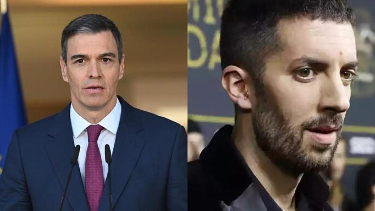 Pedro Sánchez, el presidente del Gobierno, y David Broncano, el presentador de 'La Revuelta'