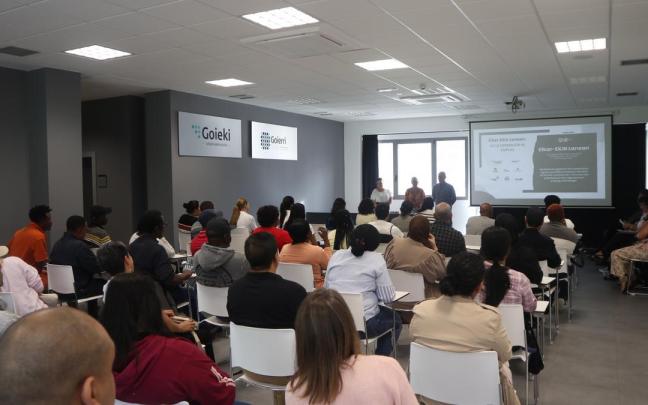 Presentación de las formaciones en Goieki.