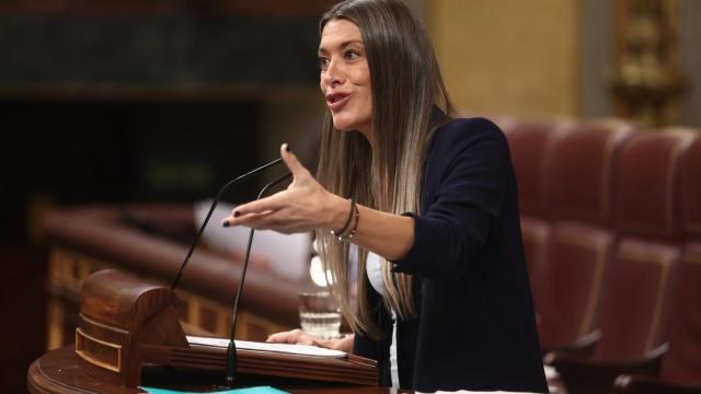 La vicepresidenta de Junts, Miriam Nogueras.