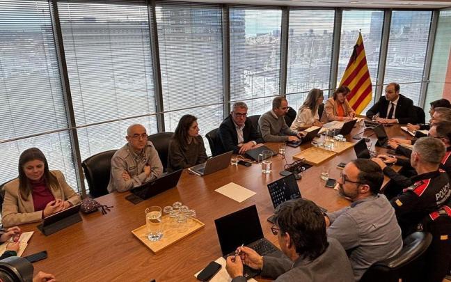 Reunión de las autoridades sobre la situación en Rodalies.