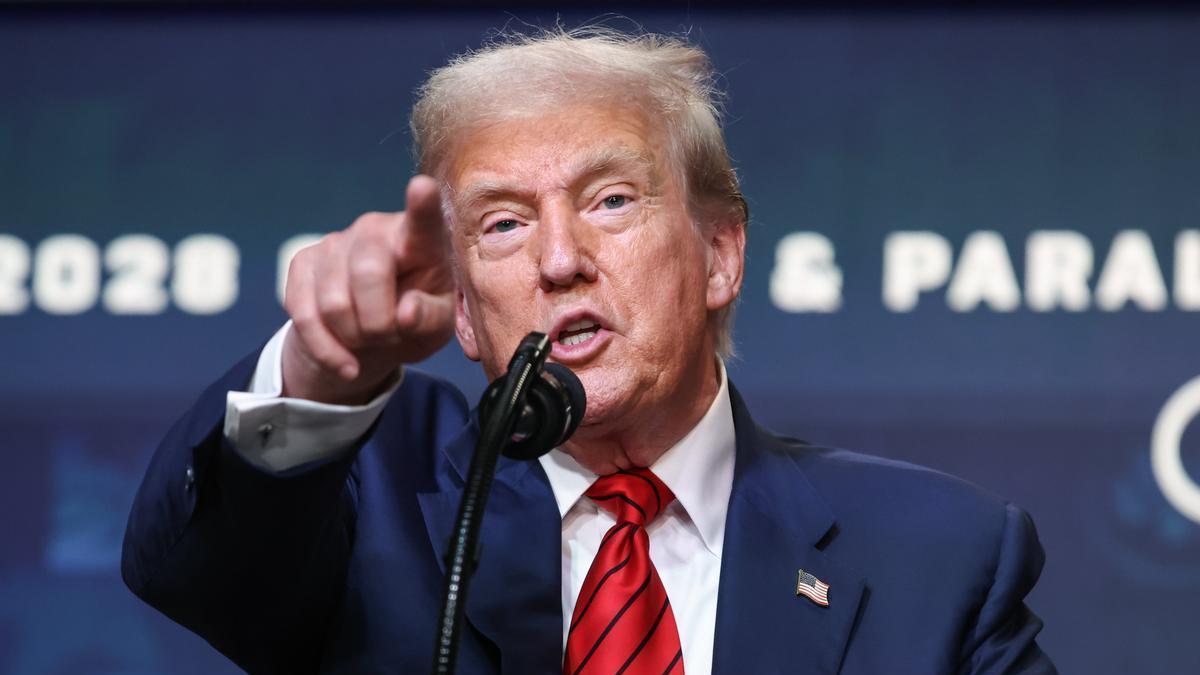 El presidente de EEUU, Donald Trump