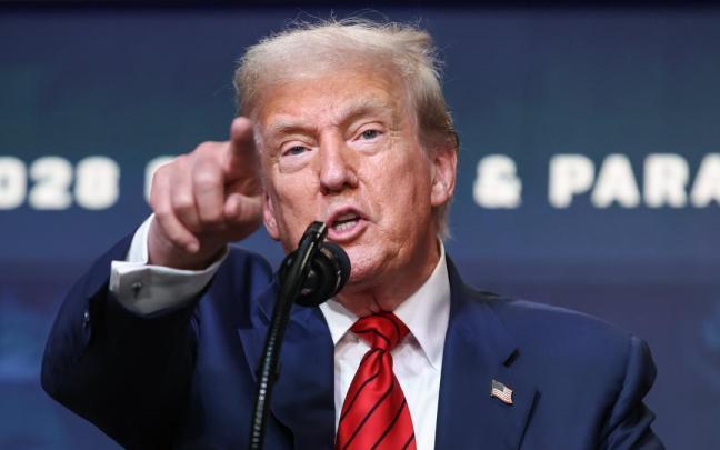 El presidente de EEUU, Donald Trump