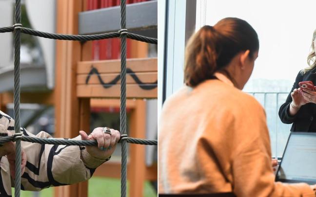 Inés Barrenetxea y Zaloa Campillo