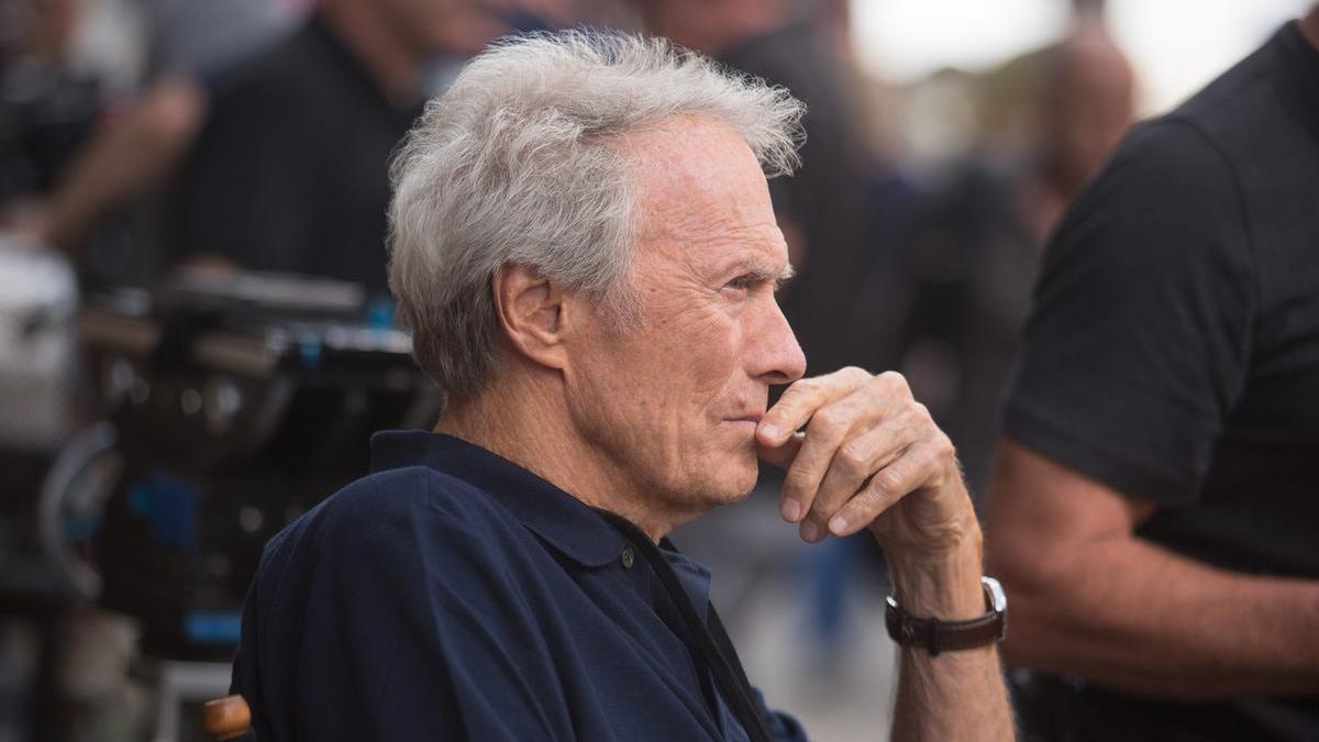 Clint Eastwood durante una 'master class' impartida en el Festival de Cannes.
