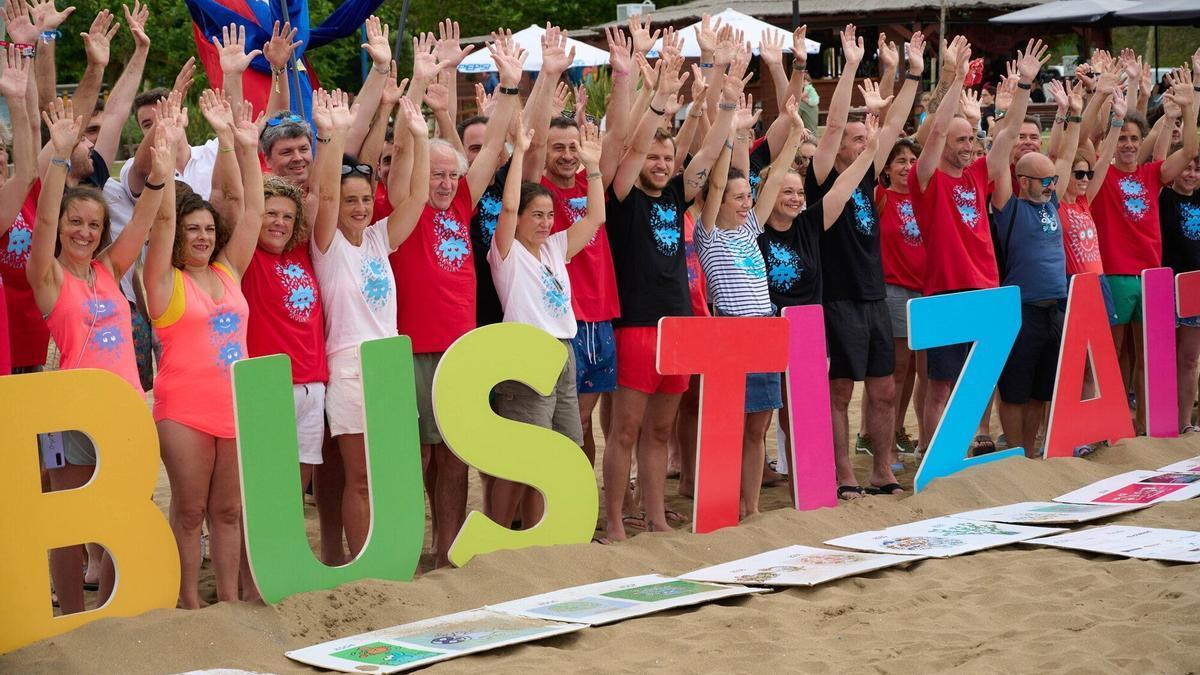 Campaña Busti Zaitez en una edición anterior.