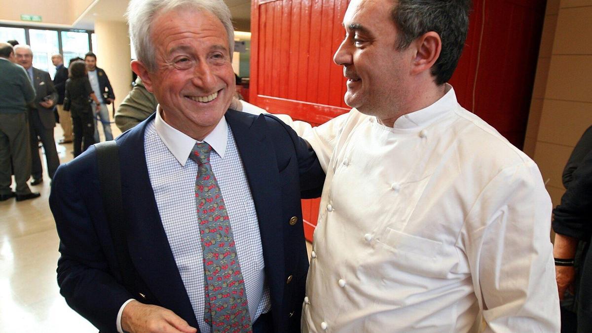 Ferran Adriá y Michel Guérard, en una imagen de 2006.