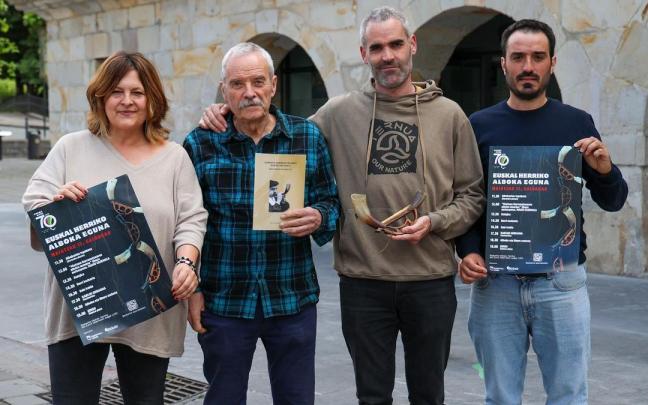 Durante la celebración del Euskal Herriko Alboka Eguna se presentará un libro sobre Mariano Barrenetxea / Andra Mari Dantza Taldea Durante la celebración del Euskal Herriko Alboka Eguna se presentará un libro sobre Mariano Barrenetxea